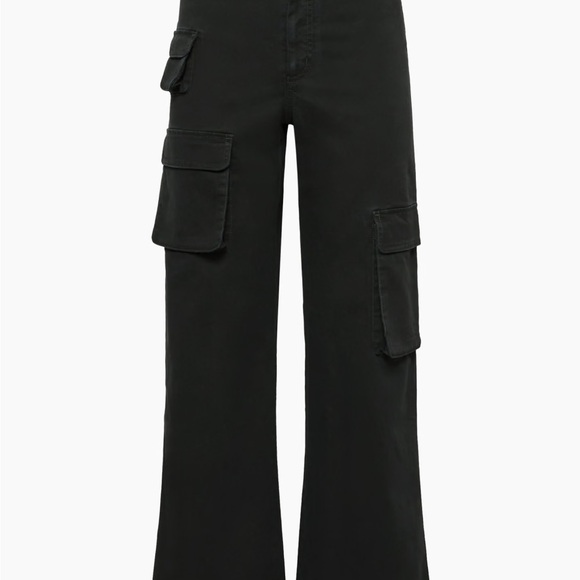 Aritzia Wilfred Free Black Picture Cargo Pants, Size 4 - Picture 6 of 9